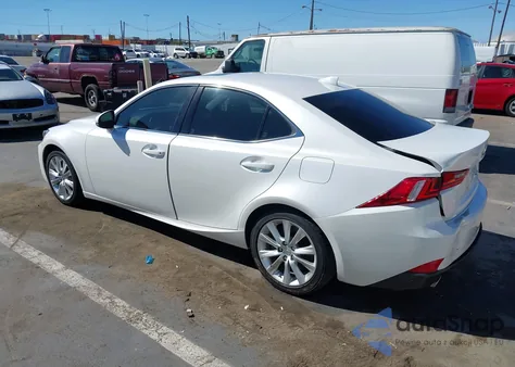 2016 Lexus Is 200T из США, поврежденный, VIN JTHBA1D20G5029386